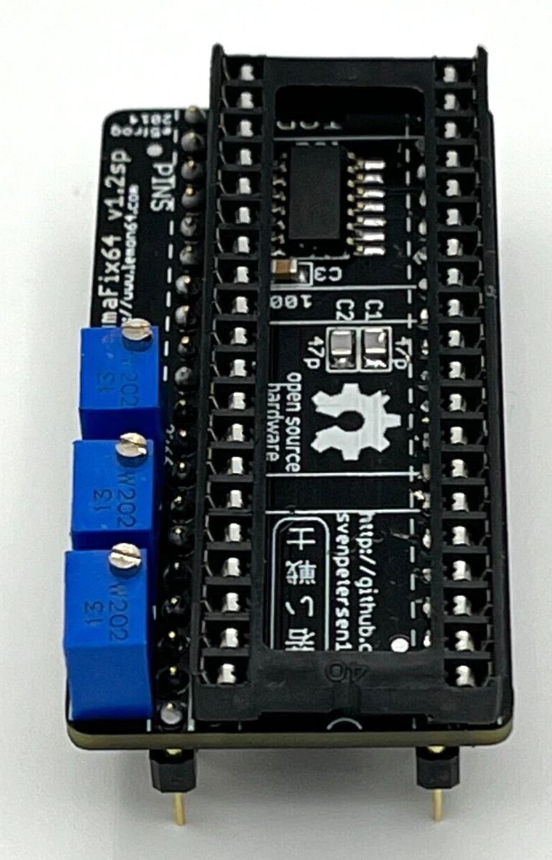 Commodore 64 LumaFix Video Filter Mod - Standard LumaFix v1.2 thumbnail 4